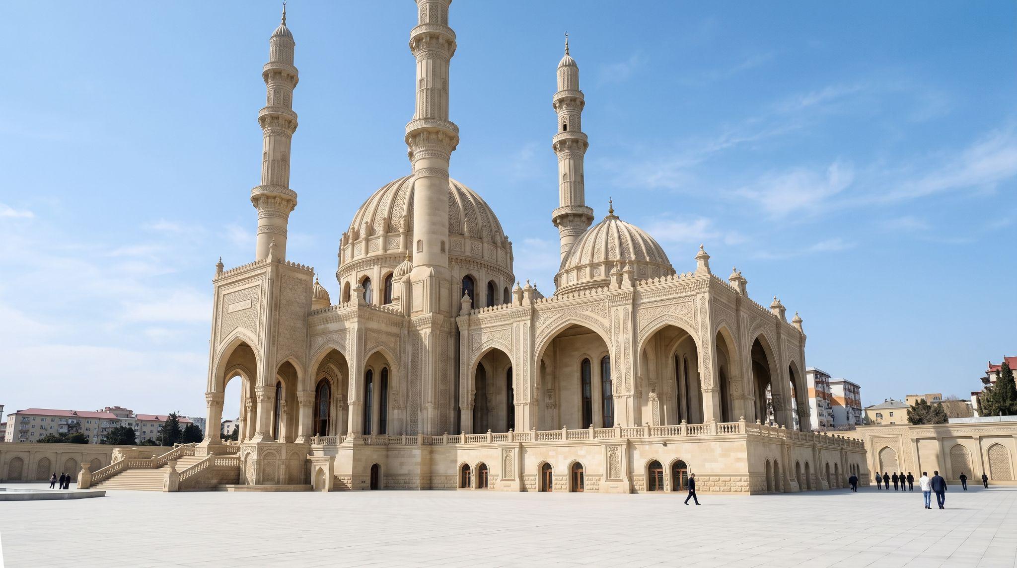 Heydar Mosque tour in Azerbaijan